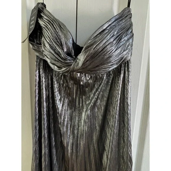 Retrofete Zoa Dress Blue Silver Zoa Dress